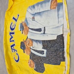 Vintage 1992 Camel Promo Windbreaker‎ Jacket Paper thin XL AS IS